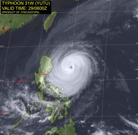 Typhoon Yutu 10-29-2018