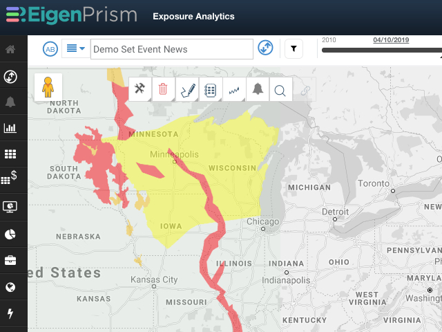 Spring snowstorm river flood potential 04-10-2019