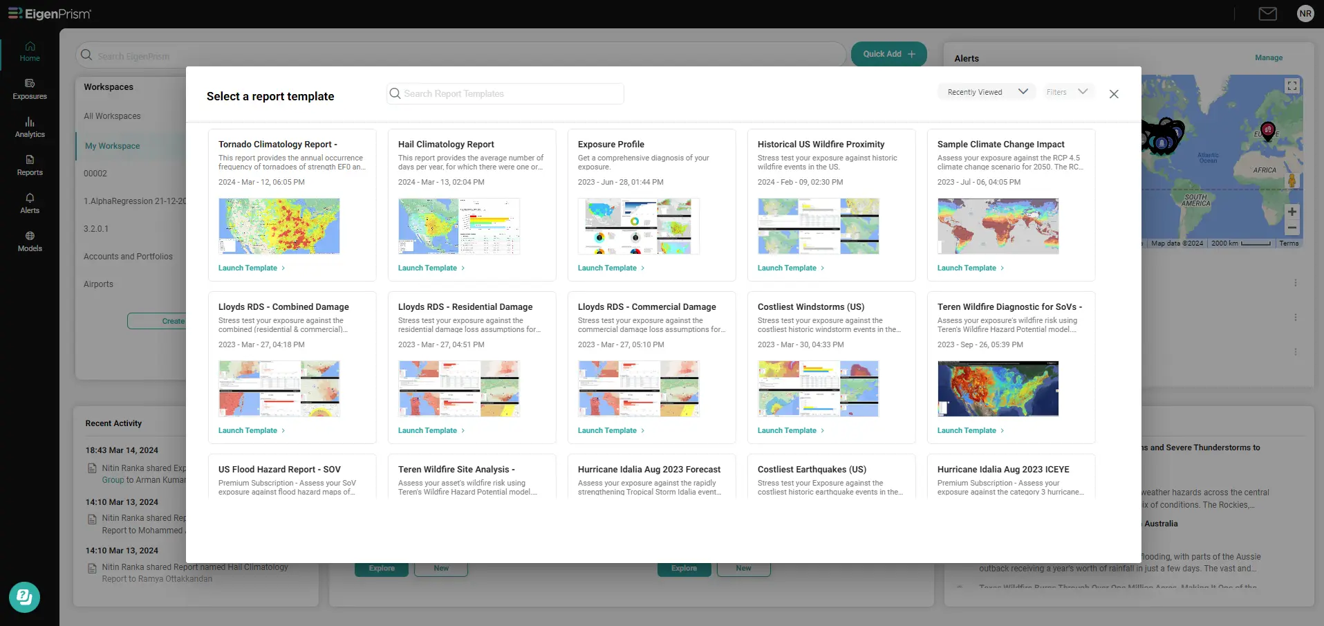EigenPrism's Report Library