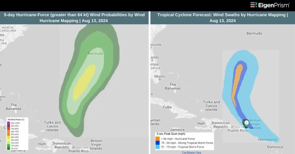Tropical Storm Ernesto Threatens Puerto Rico and the Caribbean with Storm Surge