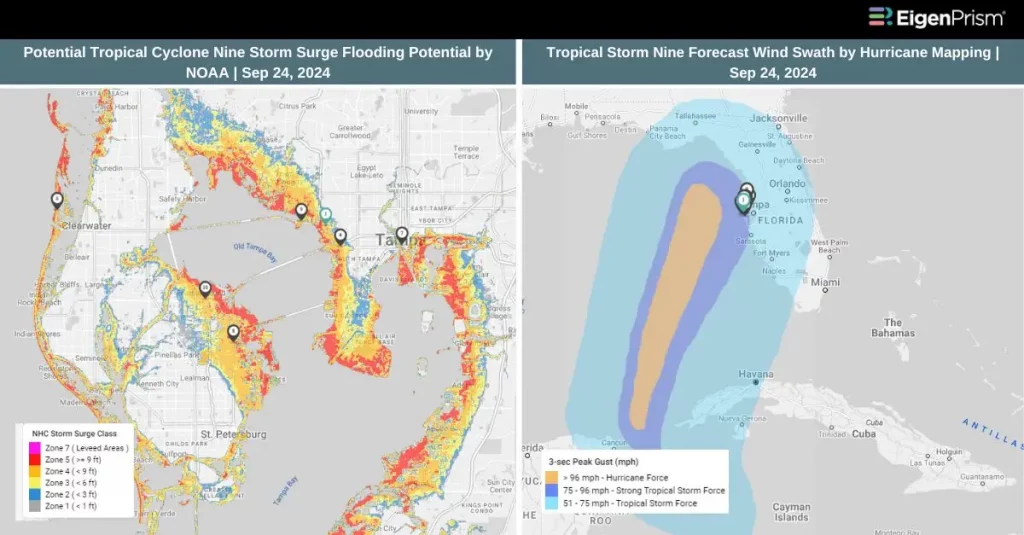 Potential Tropical Cyclone Nine Set to Strengthen, Threatening the U.S. Gulf Coast