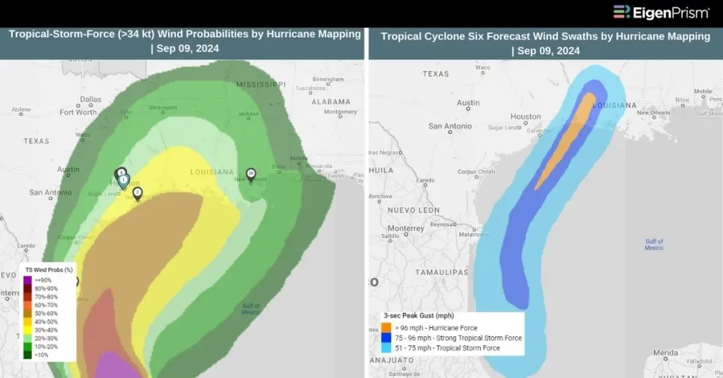 Potential Tropical Cyclone Six Forms in Gulf, Forecasted to Track Toward Texas and Louisiana by Wednesday