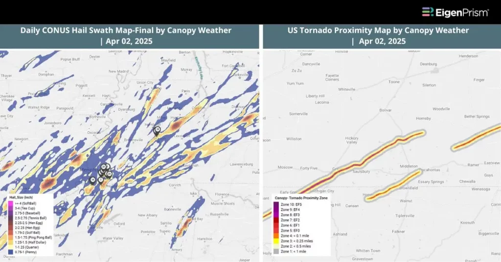 Tornadoes Rip Through Central US, Devastating Parts of Arkansas, Indiana, and Tennessee